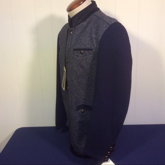 NWT Nehru Blue Jacket dehuload Men’s XXL - Picture 6 of 14